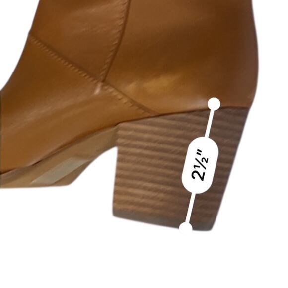 Madewell The Rosie Ankle Boot in English Saddle Suede Ankle Booties Size 7 - Picture 8 of 10